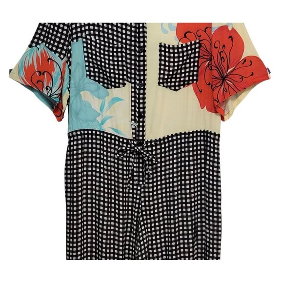 The Kit Issa Jumpsuit Gingham Camellia - Picture 5 of 15